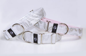 Obojek Martingal brokátový vzor