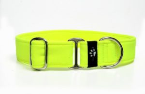 Obojek Martingal žlutý neon